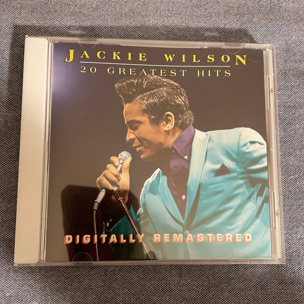 Jackie Wilson 20 Greatest Hits CD let’s bundle